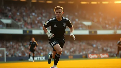 Glentoran's standout keeper: M. Beimers shines in goal